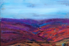 Top Withins pink and gold -  Sold oil on canvas