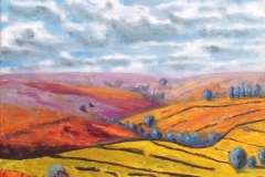 Top Withins from Penistone - oil on canvas  Sold